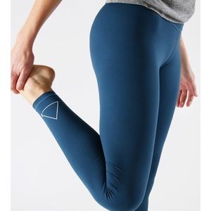 DYI /B3 teal leggings high waist compression